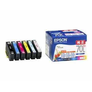 EPSON インクカートリッジ IC6CL70L 6色セット（10セット）