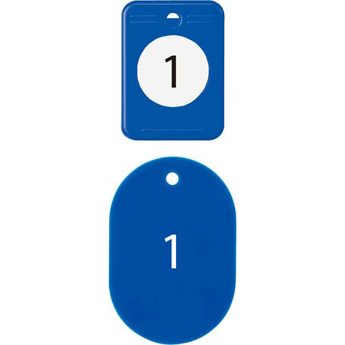 Open Industry Cloak Ticket Blue 1-20/BF-150-BU (10 sets)