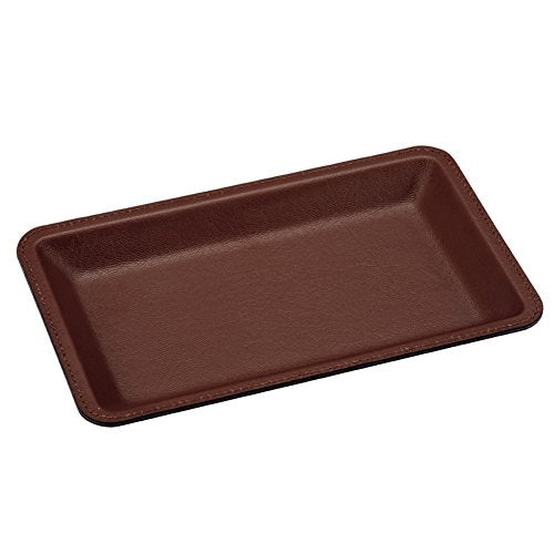 オープン レザー調カルトン茶 KN-52（10セット）