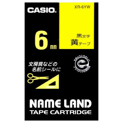 Casio Ruban standard XR-6YW Kiro 4971850123590