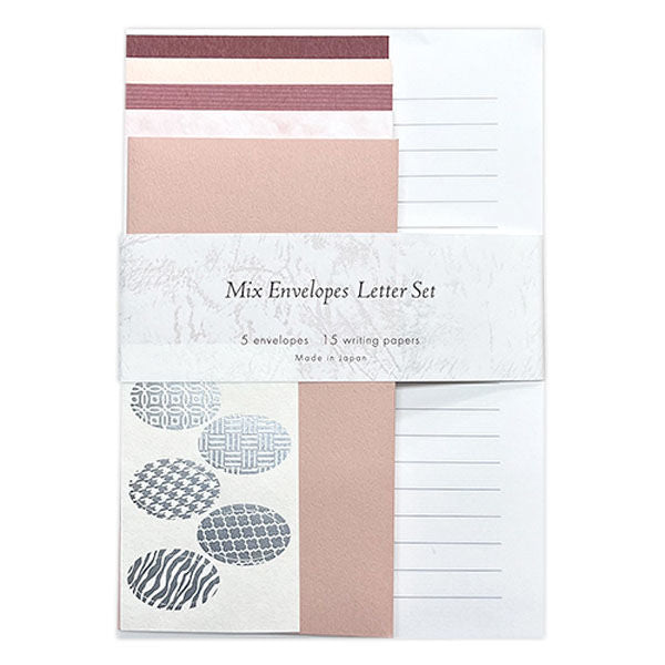 Set lettere buste Uzumaki MIX rosa te131 4971655141317 (5 set)