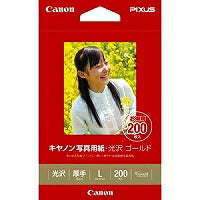 Canon 写真用紙 光沢 ゴールド L判 200枚 GL-101L200（10セット）