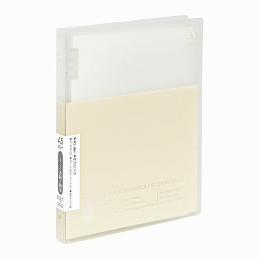 Nippon Note Kyokutou A5 Slim Binder Vanilla LN54VA 4901470027664 (2 sets)