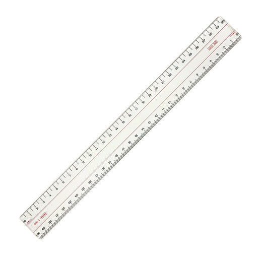 Orions Righello a linea retta a doppio taglio in metacrilico 30 cm Kyoei Plastica A-2530 4963346114342 (10 set)