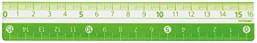 Kutsuwa STAD Color Ruler 16cm KB027GR Green (10 sets)
