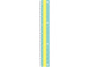クツワ モジサシ定規（１６ＣＭ）　 KB033MT　4901478184772（10セット）