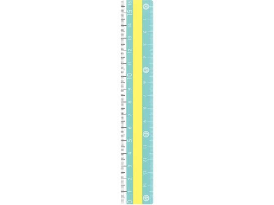 クツワ モジサシ定規（１６ＣＭ）　 KB033MT　4901478184772