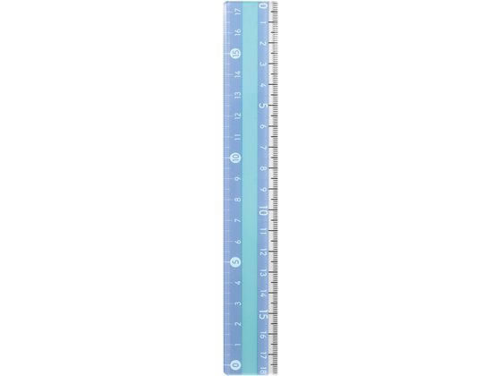 クツワ モジサシ定規（１８ＣＭ）　 KB034BL　4901478184826