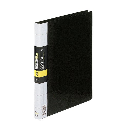 コレクト 名刺整理帳 黒 A4-L 30穴 K-613-BK（10セット）