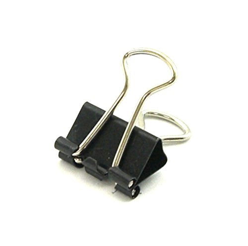 Suncake.com Double Clip Bean DB-5-BK Nero 10 pezzi (10 set)