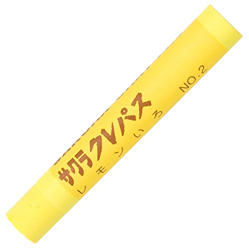 サクラクレパス クレパス太巻 LPバラ#2 レモンいろ（10セット）