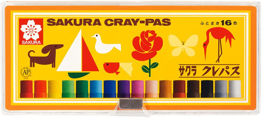 Sakura Crepas Crepas Futomaki 16 couleurs LP16S Étui souple inclus (10 sets)