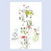 Chikyu postkortpapir Nochi Nisakuhana 8140 4963328281406 (5 sæt)