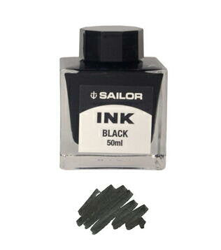 Sailor Mannenhitsu flaskeblæk 50 MMBK 13-1007-220 (10 sæt)