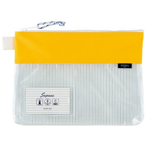 Sekisei Segres Mesh Case A5 Type Yellow AZ-2325 (10 sets)