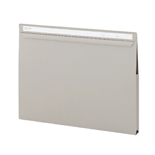 セキセイ フリップファイルＡ４ヨコライトグレー SEL-2801-61　4974214183698（10セット）