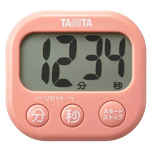 タニタ 抗菌でか見えタイマー TD-429-PK 4904785177338