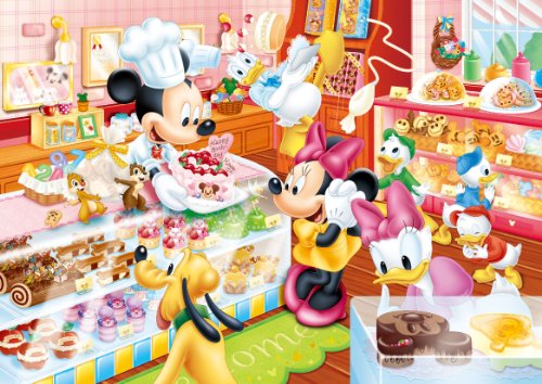 80ピース 子供向けパズル ミッキーのケーキやさん チャイルドパズル（10セット）