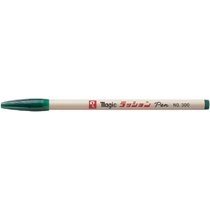 Teranishi Kagaku penna magica a base d'acqua Lashon Pen No.300 (stampa fine) Verde M300-T4 (10 set)