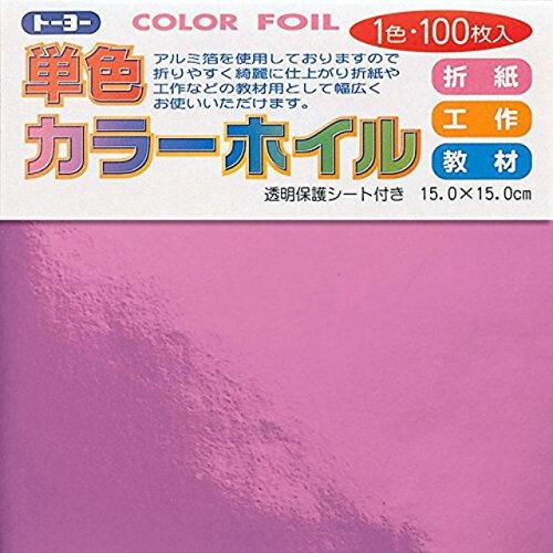 トーヨー 単色カラーホイル１５．０ＣＭ 066110ｸﾞﾚｰﾌ　4902031290718（10セット）