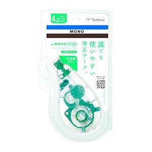 トンボ鉛筆 修正テープ モノエルゴN 4.2mm CT-YUXN4（10セット）