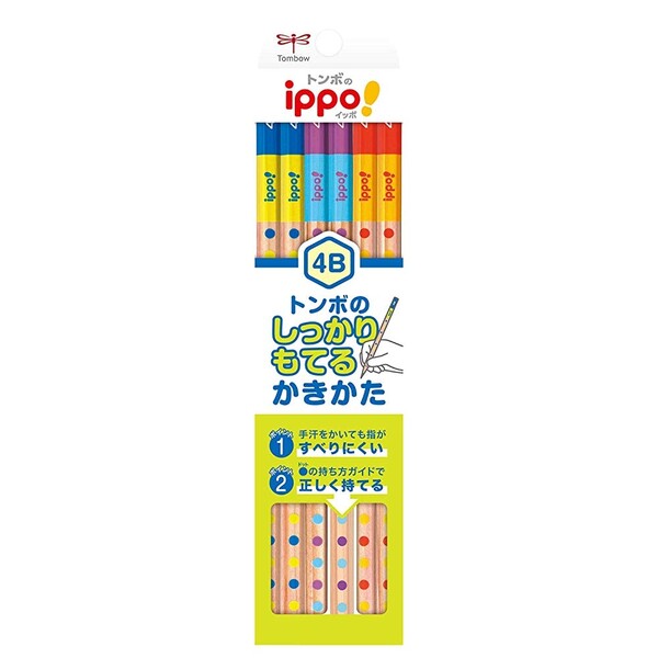 トンボ カキカタエンピツ六角０１４Ｂ　 KB-KG01-4B（10セット）