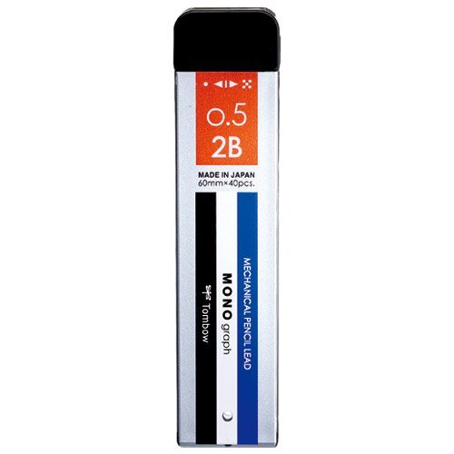Tombow Pencil Sharp Lead Monograph MG0.52B Mono R5-MG2B01 00026751 (10 sets)