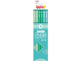 ippo lápiz ippo B verde (juego de 10)
