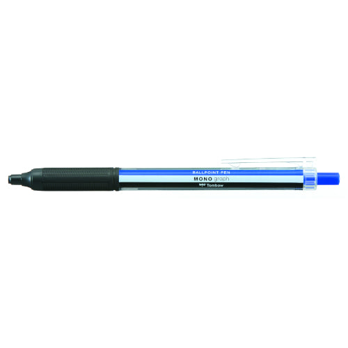 トンボ鉛筆　モノグラフライト　油性ボールペン　0.38mm　青　BC?MGLU01R15　モノカラー│ボールペン　油性ボールペン（10セット）