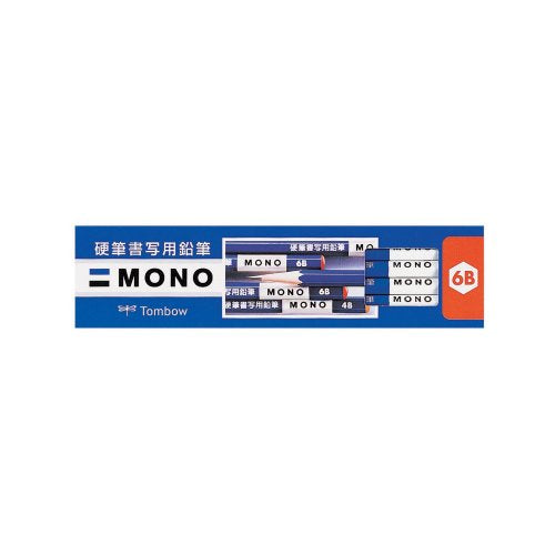 Tombow Bleistift MONO Hard Kalligraphie 6B KM-KKS6B 1 Dutzend (10 Sets)