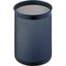 Nakabayashi Perforated Metal Pen Stand (Pen Holder) Round Black (Set of 10)
