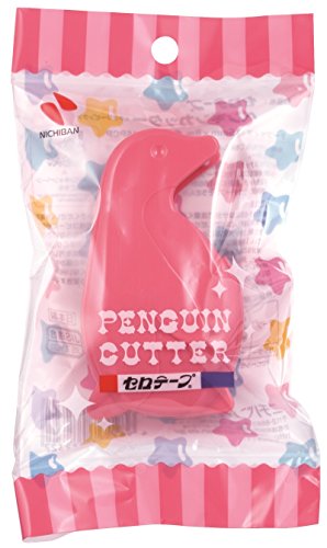 Nichiban Sellotape Penguin Cutter CT-15PCP Cherry Pink (10 jeux)