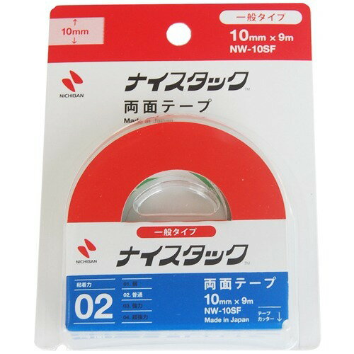 Nichiban Nicetack doppelseitiges Klebeband allgemeiner Typ 10 mm NW-10SF Nichiban 4987167020507 (10 Sätze)