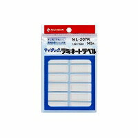 ニチバン マイタック ラミネートラベル 赤枠 140片 ML-207R ニチバン 4987167001247（10セット）