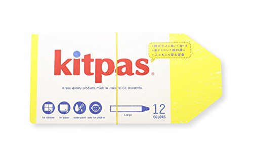 キットパス ラージ12色 KPL-12C 日本理化学工業 4904085316710（10セット）