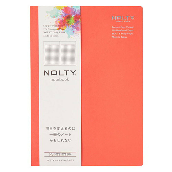日本能率協会 ＮＯＬＴＹノートＡ５ログタイプオレンジ NTBNT1204 4900855284531