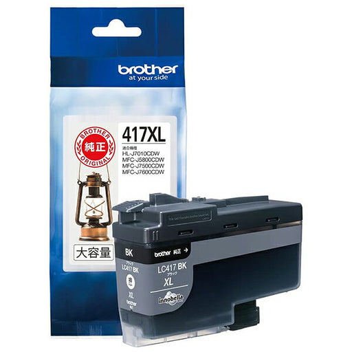 Brother blækpatron (sort/stor LC417XLBK 4977766816564