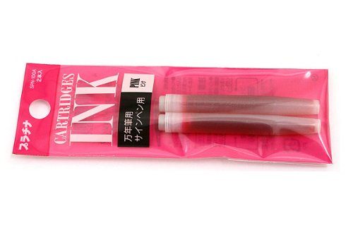 Platinum Pen Cartridge Ink Pink SPN-100A#21 Platinum Pen 4977114940200 (10 sæt)