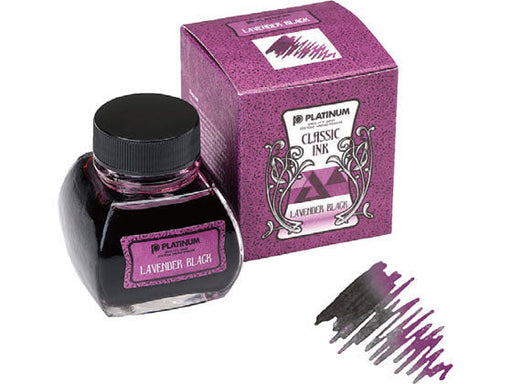 Platinum Fountain Pen Bottle Ink Classic Ink CLASSIC INK INKK-2000 Lavender Black #86 2000 Platinum Pen 4977114409691 (10 sets)