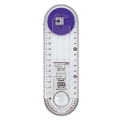 マックス 多機能スケール ナカトジール ブルー MC-140／B(1個) マックス 4902870717940（10セット）