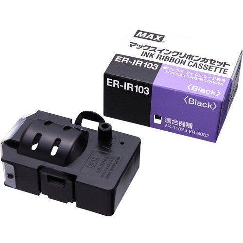 Max Time Recorder Ink Cartridge ER-IR103 Max 4902870780326 (10 sets)