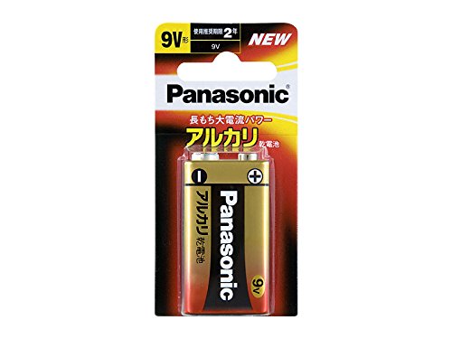 Panasonic alkalisk batteri 9V type 1 stk Panasonic 4984824720046 (10 sæt)