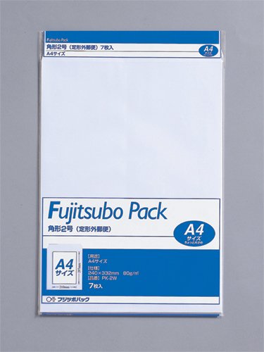 マルアイ 藤壷クラフトパック 角2 ホワイト 7枚 マルアイ 4902850034227（10セット）