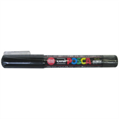 ミツビシ 三菱鉛筆 Uni ポスカゴクホソクロ PC1M24　4902778654057