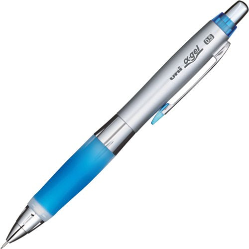 uni シャープペンシル アルファゲル シャカシャカ ロイヤルブルー 三菱鉛筆 4902778001127（10セット）