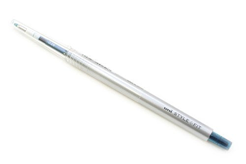 Penna a sfera con inchiostro gel uni fit 0,28 blu nero Mitsubishi matita 4902778092507 (10 set)