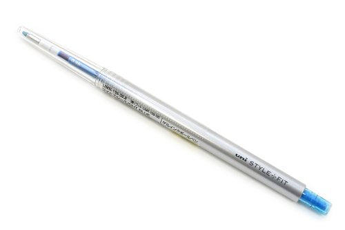 ユニ スタイルFシングル 0.38 ライトブルー 三菱鉛筆 4902778092576（10セット）