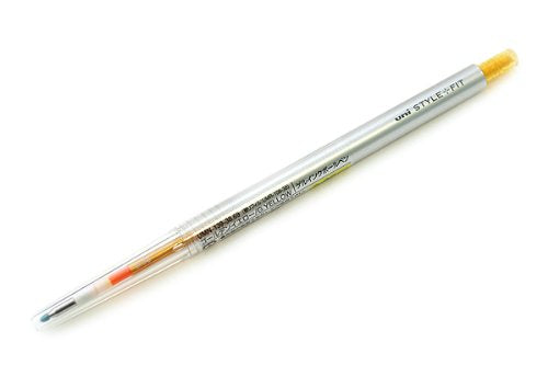 ユニ スタイルFシングル 0.38 Gイエロー 三菱鉛筆 4902778092699（10セット）
