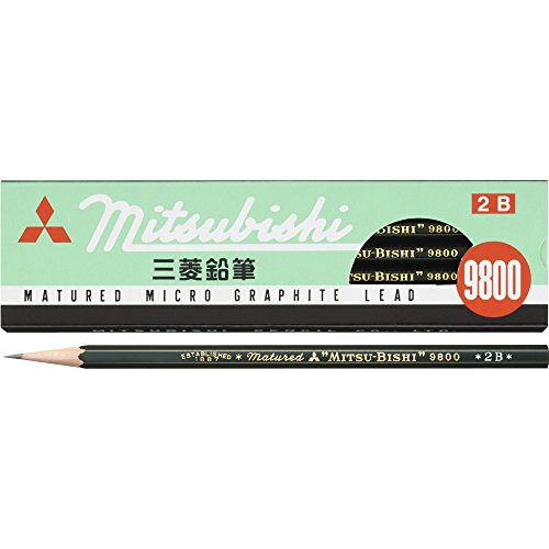 Mitsubishi Pencil 9800 2B (12 piezas) Mitsubishi Pencil 4902778002643 (10 juegos)