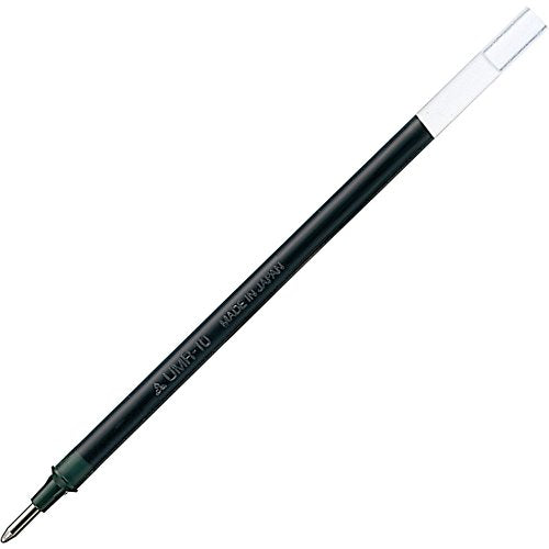 uni ゲルインクボールペン シグノ替芯 キャップ式用 1.0 黒 三菱鉛筆 4902778584804（10セット）